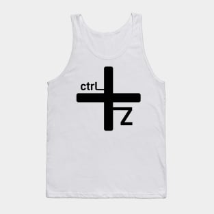 ctrl z Tank Top